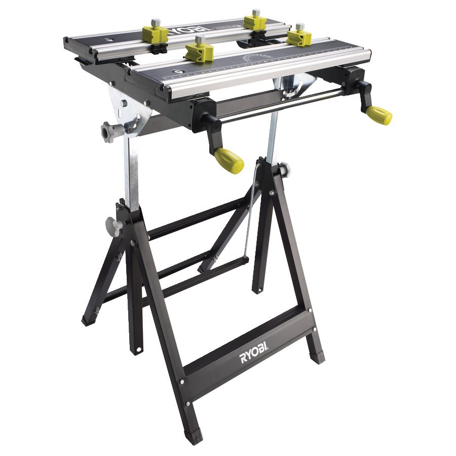Adjustable Metal Folding Work Bench Power Tools Ryobi Tools